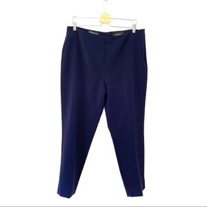 Brooks Brothers | Bonotto Fabric Woven in Italy Ankle Pants Navy Blue